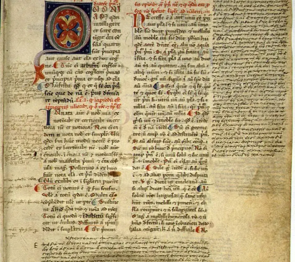 manuscrit médiéval